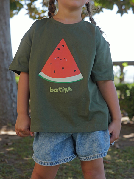 Batikh (Watermelon) Kids Tee