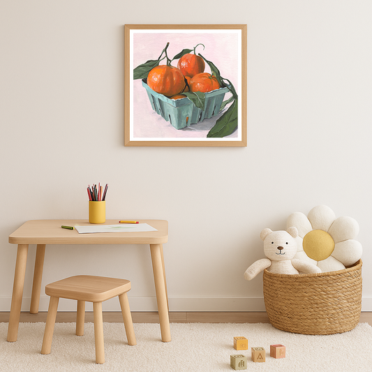 Clementines Art Print