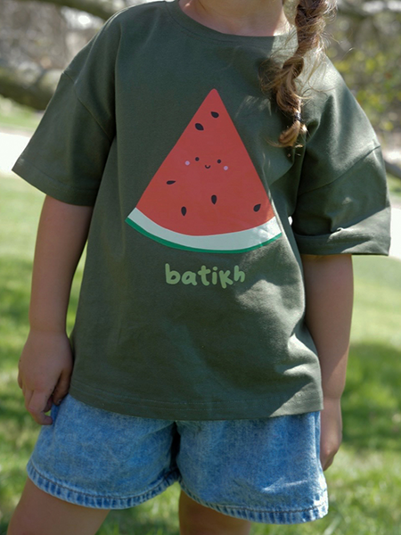 Batikh (Watermelon) Kids Tee