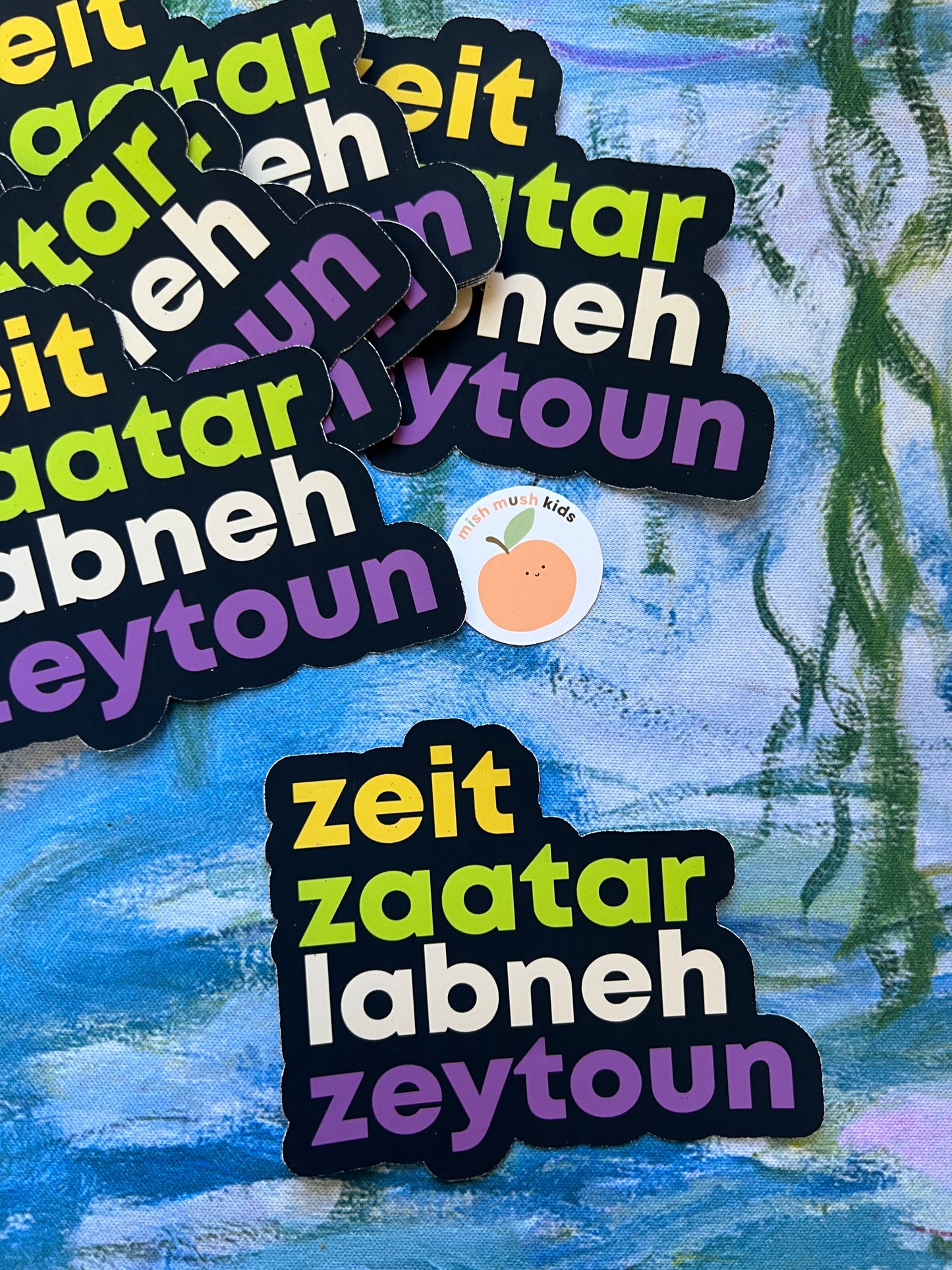 Zeit w Zaatar Sticker