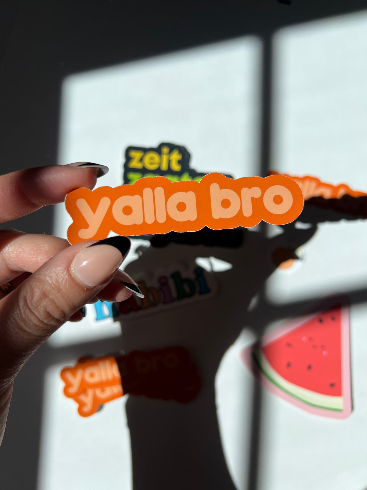 Yalla Bro Sticker