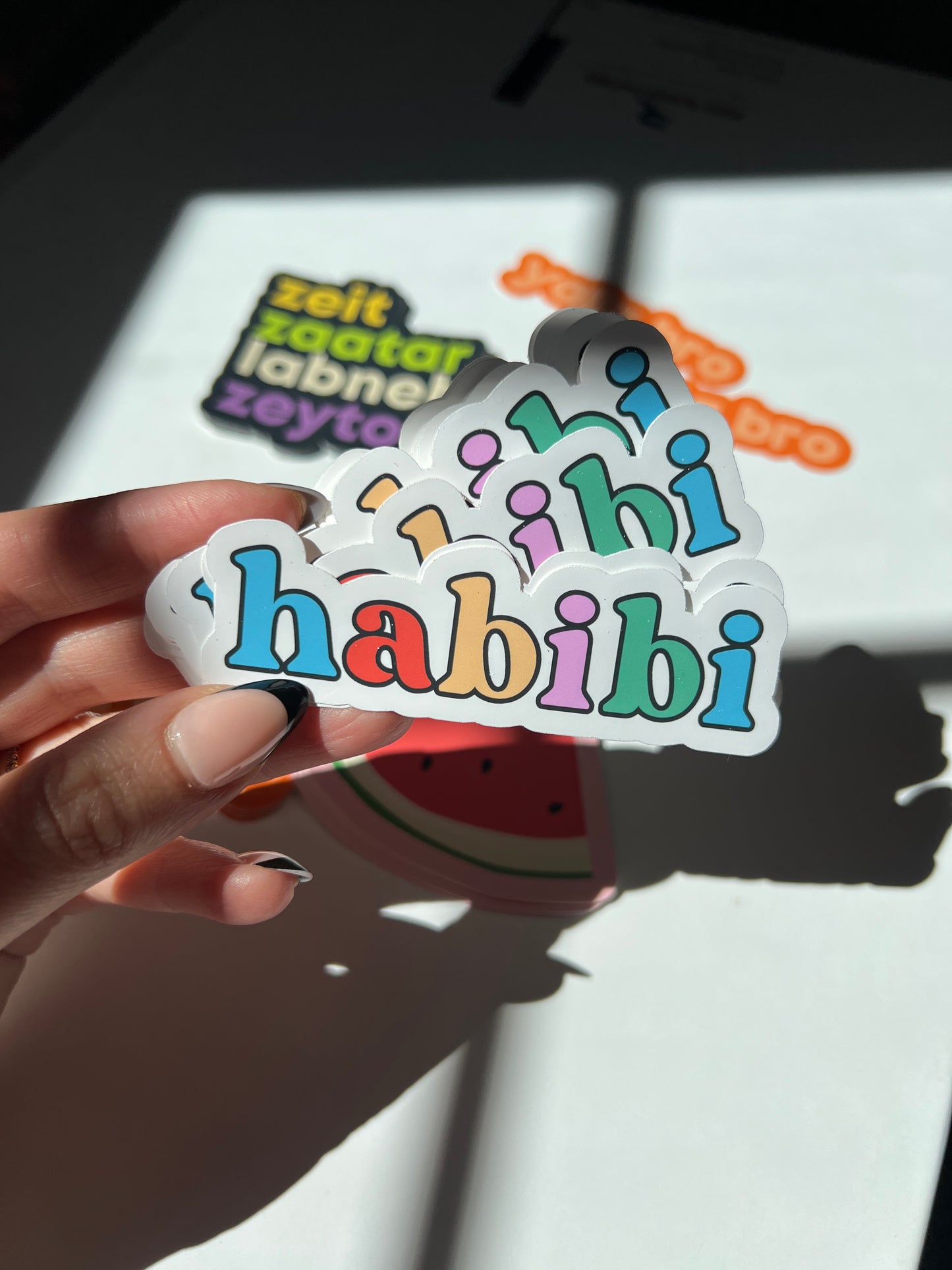 Habibi Sticker