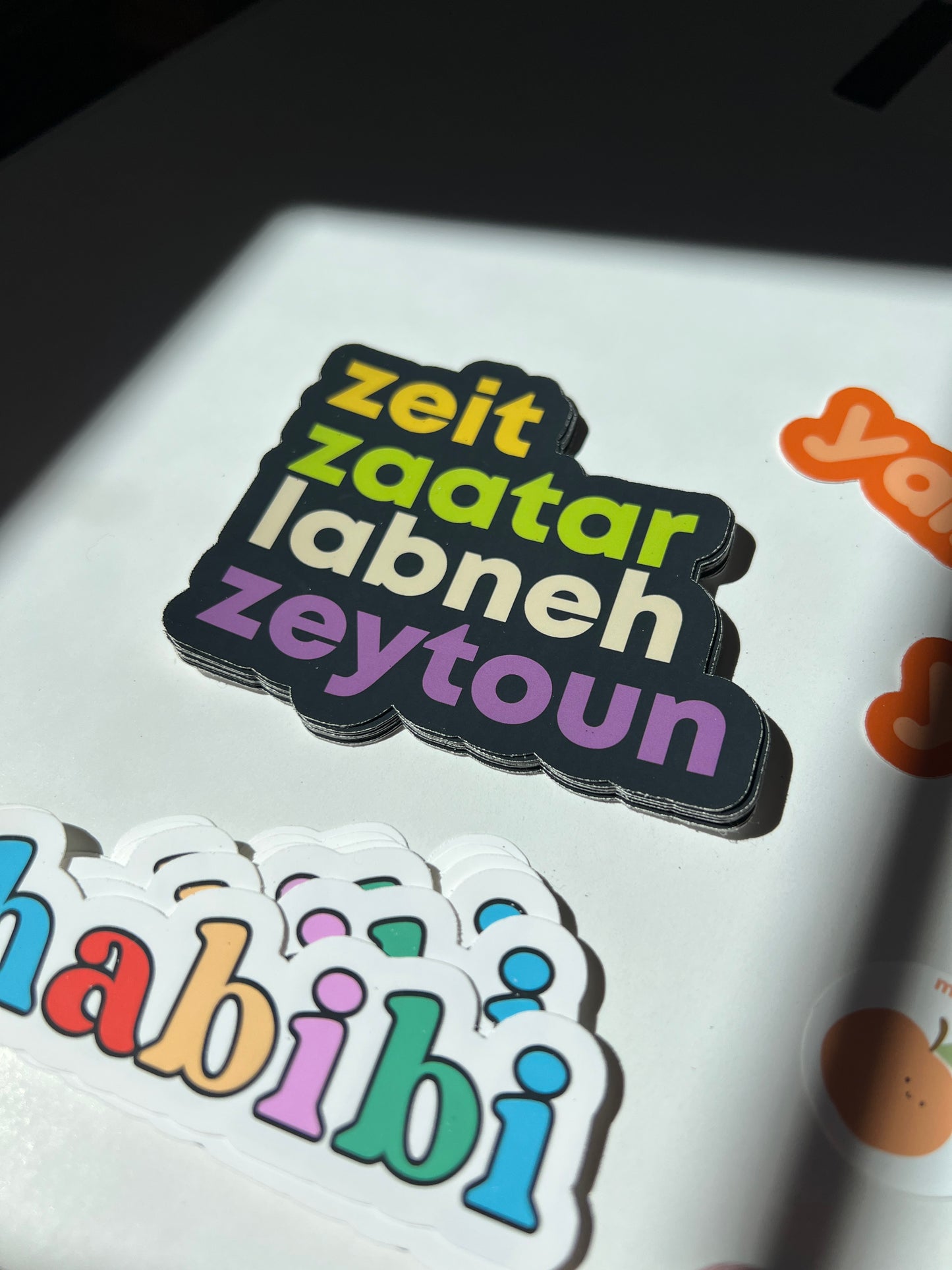 Zeit w Zaatar Sticker