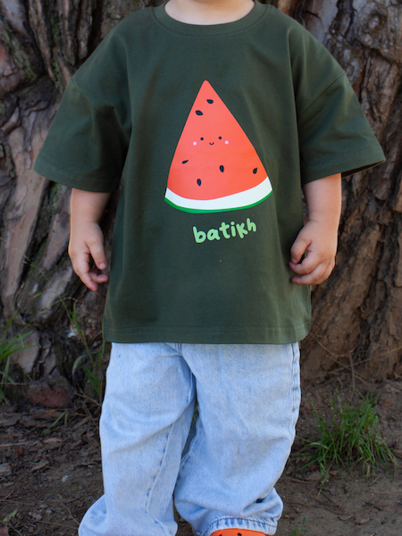 Batikh (Watermelon) Kids Tee