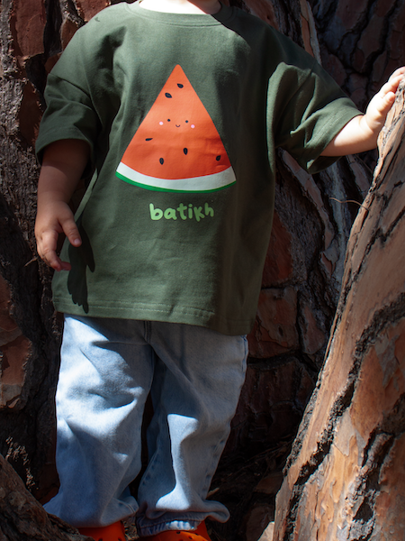 Batikh (Watermelon) Kids Tee