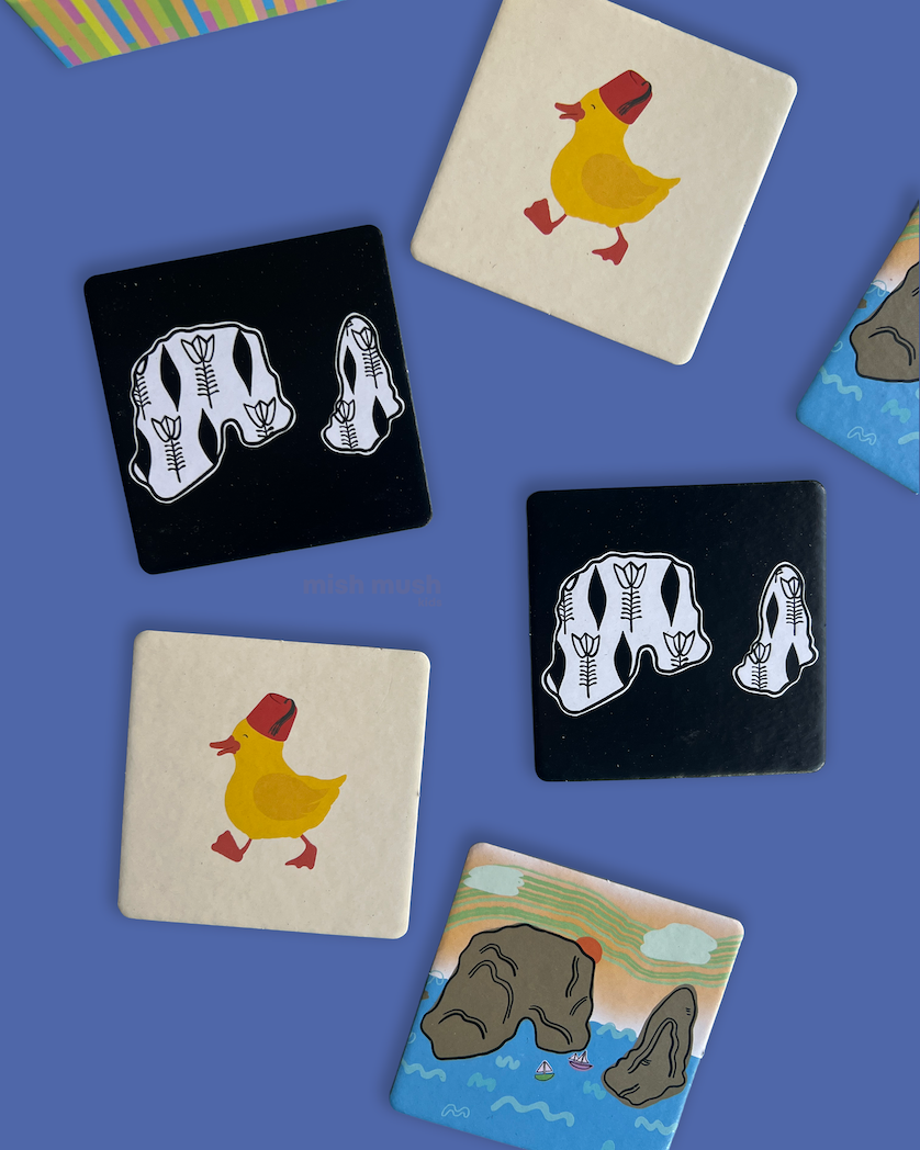 Arab Landmarks Matching Game for Kids | Memory Cards