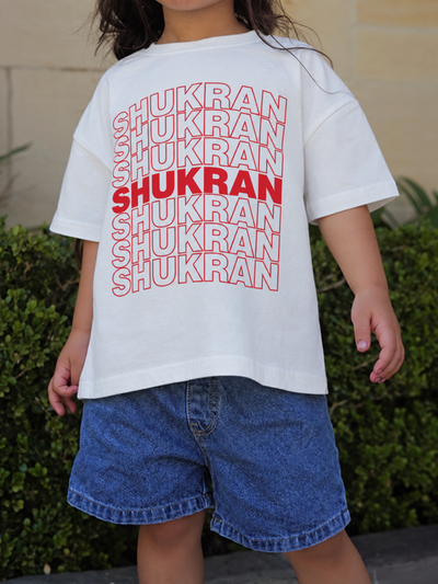 Shukran (Thank You) Kids Tee